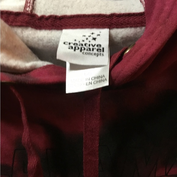 University of Alabama Men’s Hooded Fleece Lined Sweatshirt Size Large - Picture 2 of 5